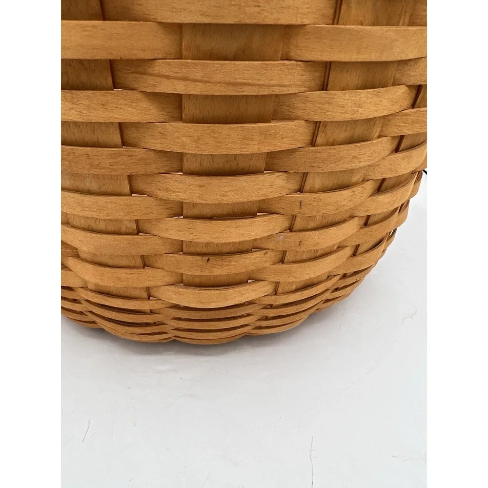 🌼Longaberger 1996 Wildflower Hostess Basket w/Protector–Classic & Collectible🌼